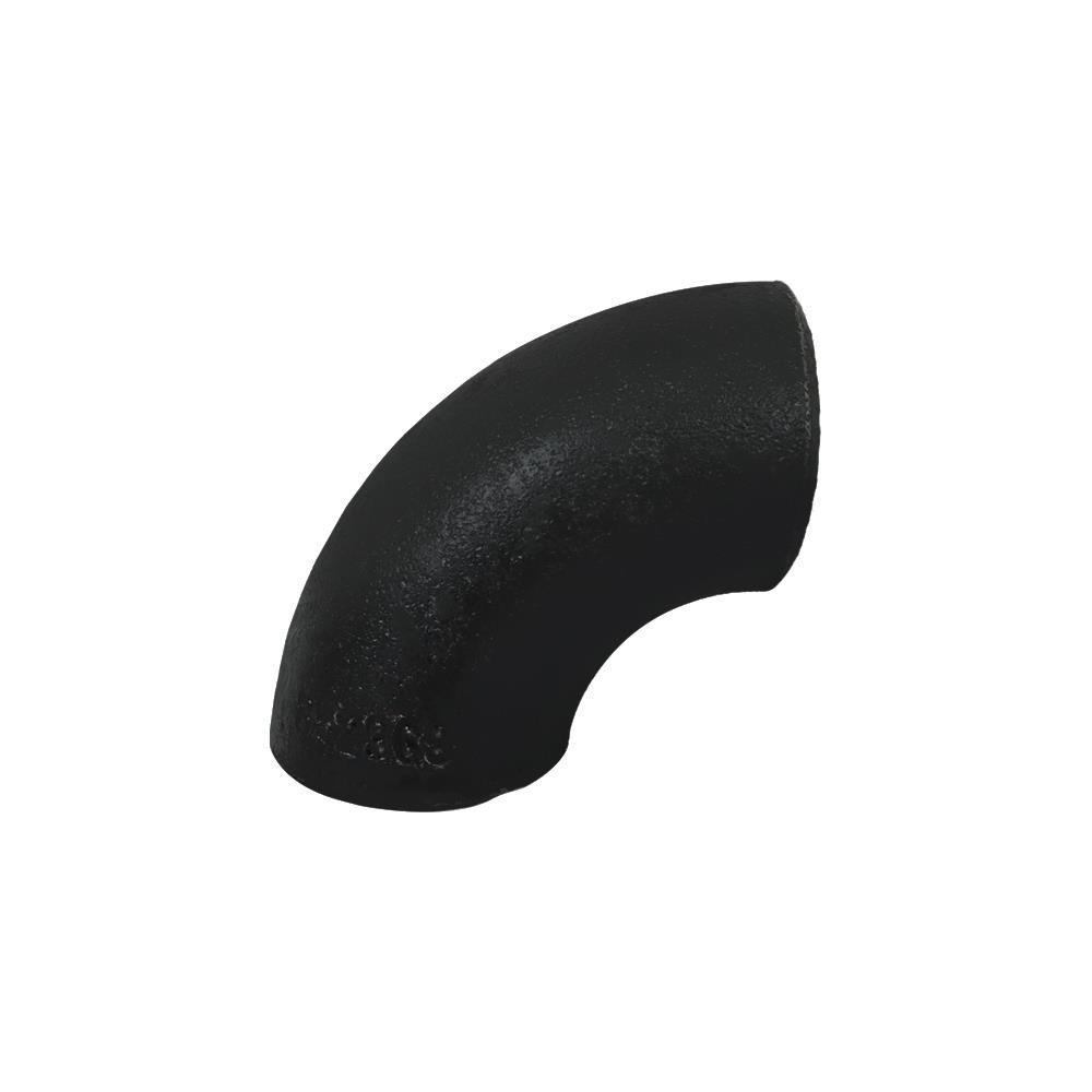 ข้องอเชื่อมเหล็กบาง 90 องศา CITY 1 นิ้ว สีดำ