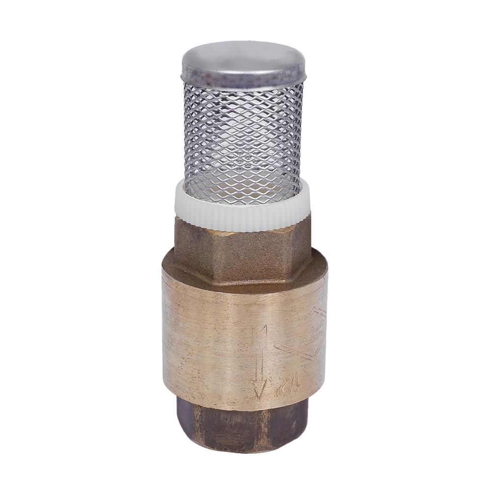 ฟุตวาล์วทองเหลือง(ตะแกรงถอดได้) CITY 1/2 นิ้ว