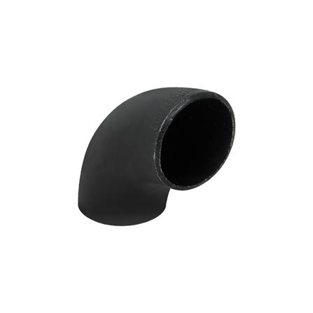 ข้องอเชื่อมเหล็กบาง 90 องศา CITY 1 1/2 นิ้ว สีดำ