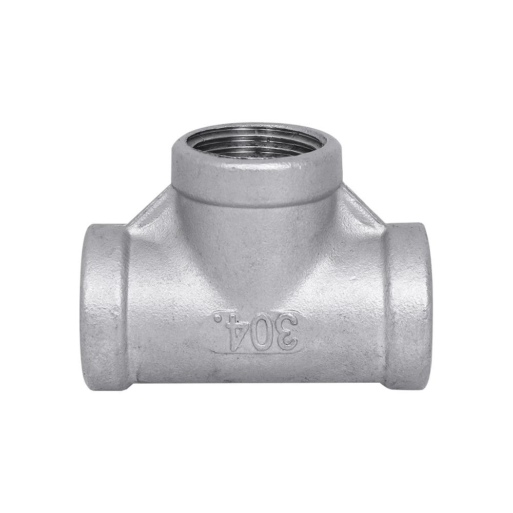 ข้อต่อสามทางเกลียวในสเตนเลส CITY 1/2 นิ้ว