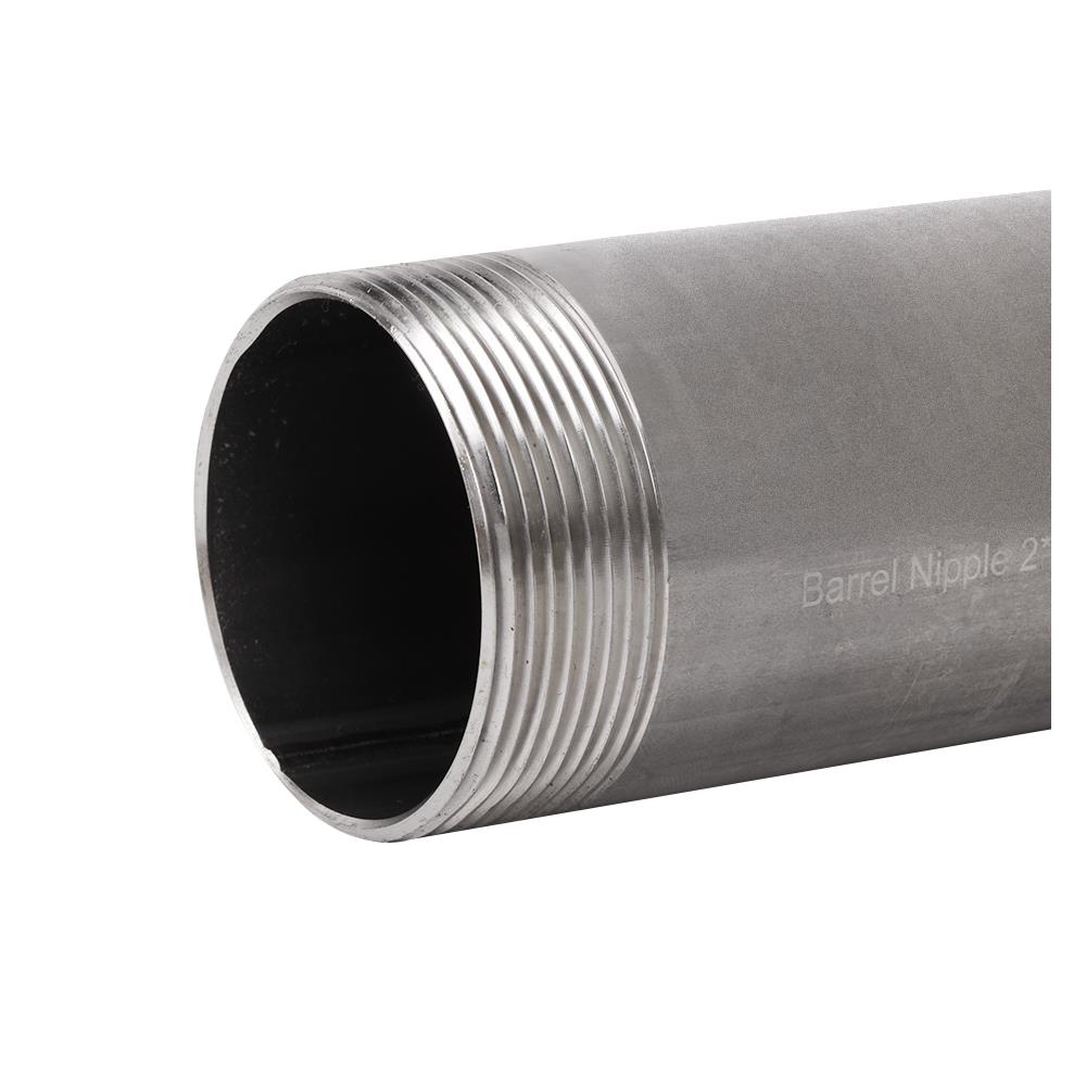 ข้อสั้นสแตนเลสเกลียว 2 ข้าง CITY SUS 304 2 นิ้วx6 นิ้ว