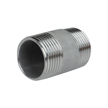 ข้อสั้นสเตนเลสเกลียว 2 ข้าง CITY 1 นิ้ว_0