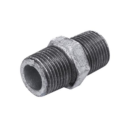 นิปเปิ้ลเหล็กเกลียวประปา CITY 1/2 นิ้ว