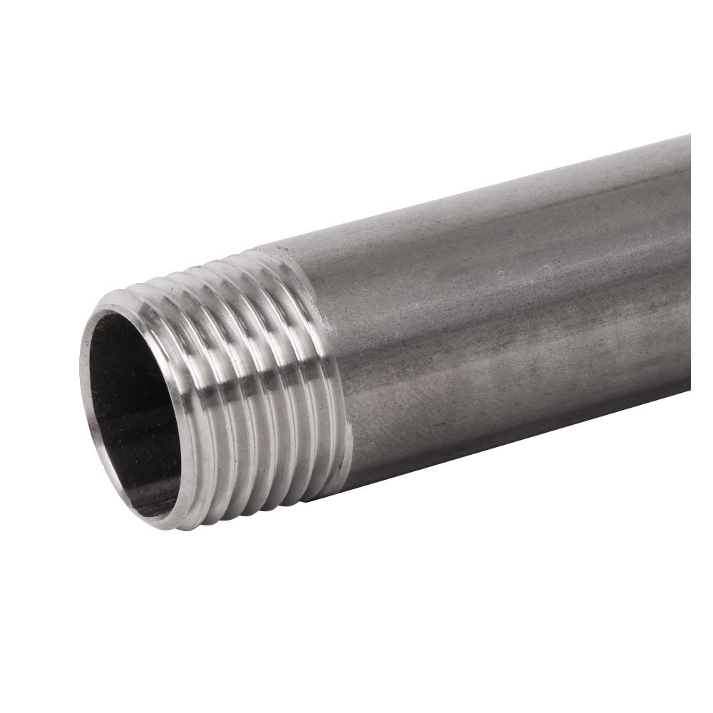 ข้อสั้นสแตนเลสเกลียว 2 ข้าง CITY SUS 304 1/2 นิ้วx10 นิ้ว