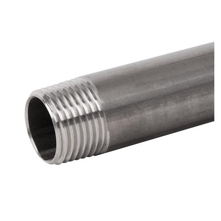 ข้อสั้นสแตนเลสเกลียว 2 ข้าง CITY SUS 304 1/2 นิ้วx10 นิ้ว_2