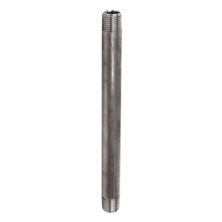 ข้อสั้นสแตนเลสเกลียว 2 ข้าง CITY SUS 304 1/4 นิ้วx6 นิ้ว_1