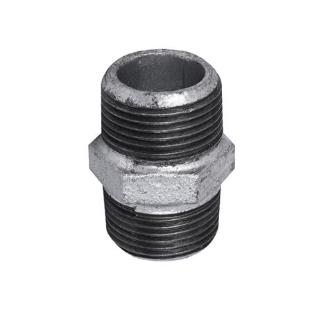 นิปเปิ้ลเหล็กเกลียวประปา CITY 1 นิ้ว_1