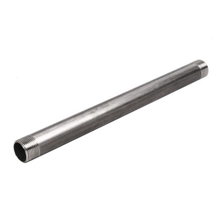 ข้อสั้นสแตนเลสเกลียว 2 ข้าง CITY SUS 304 3/4 นิ้วx12 นิ้ว