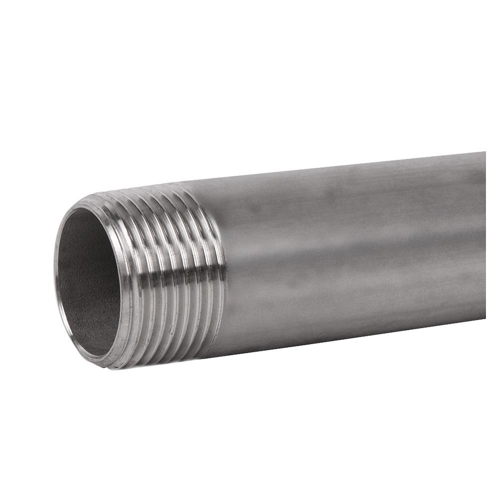 ข้อสั้นสแตนเลสเกลียว 2 ข้าง CITY SUS 304 3/4 นิ้วx10 นิ้ว