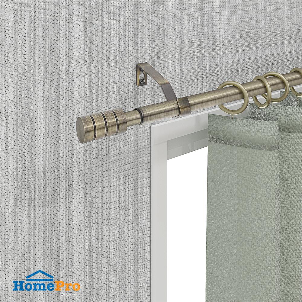 รางเหล็ก ยืดหด HOME LIVING STYLE CANDERA 180-310 ซม. สีทองเหลือง