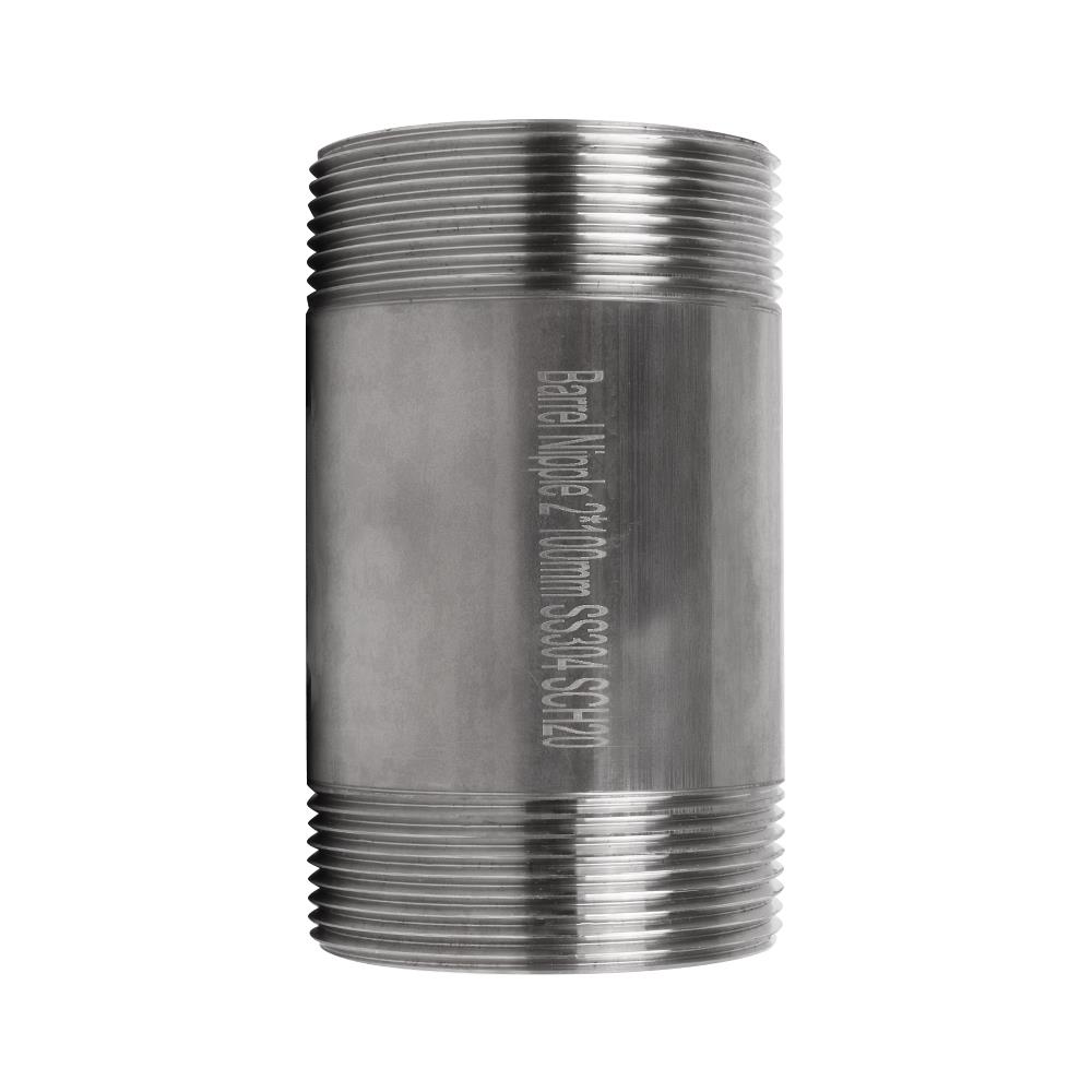 ข้อสั้นสแตนเลสเกลียว 2 ข้าง CITY SUS 304 2 นิ้วx4 นิ้ว