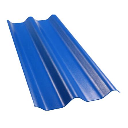 กระเบื้องหลังคาลอนคู่ ห้าห่วง 0.4x50x120 ซม. สีฟ้ารุ่งอรุณ_1