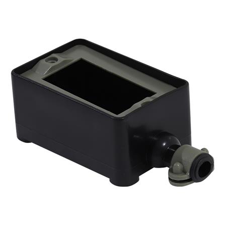 บล็อกยาง 2x4 PVC ELECKTA EL-2CB สีดำ (ไม่มีเต้ารับ)_1