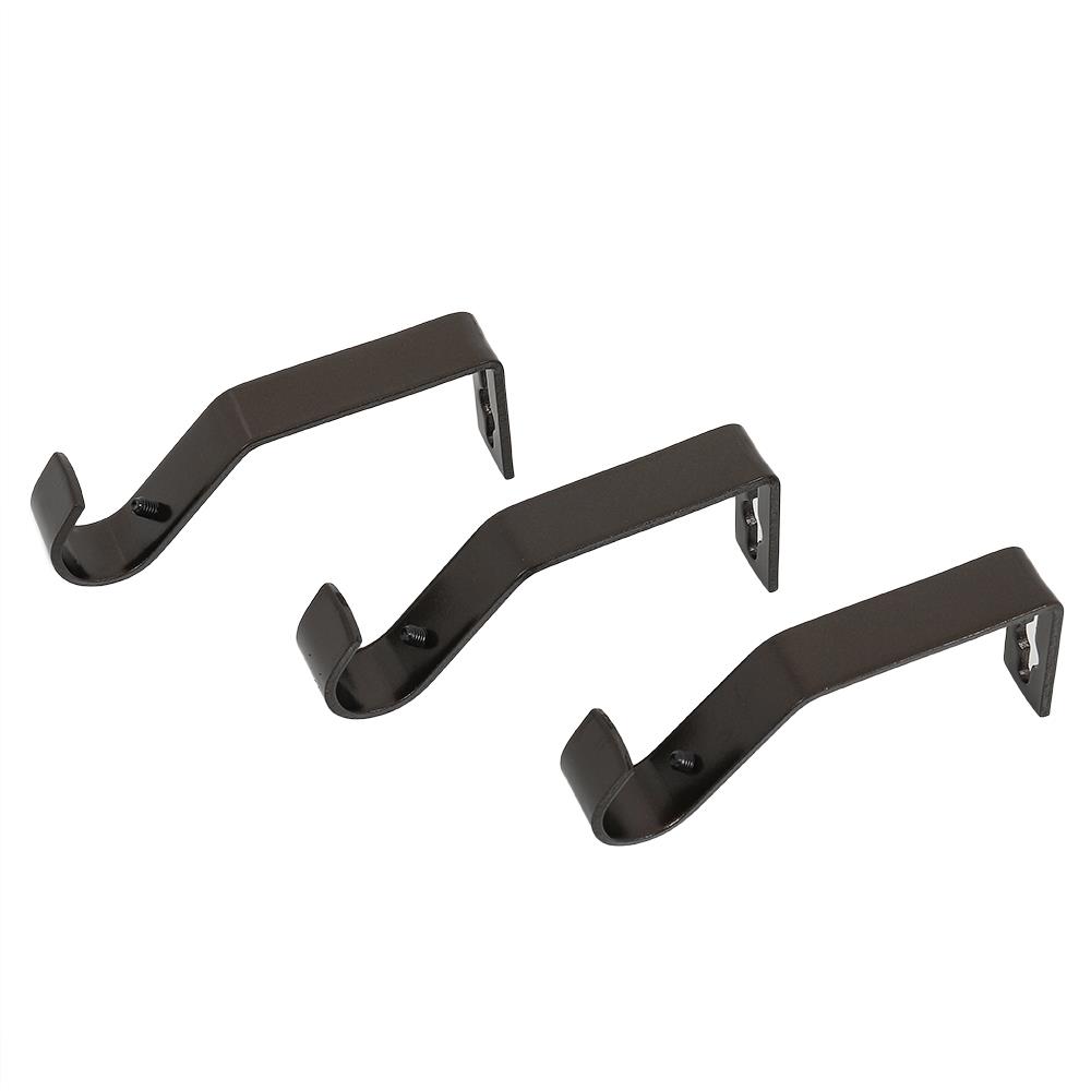 รางเหล็ก ยืดหด HOME LIVING STYLE ENZO 180-310 ซม. สีน้ำตาลเข้ม