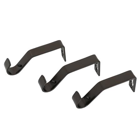 รางเหล็ก ยืดหด HOME LIVING STYLE ENZO 180-310 ซม. สีน้ำตาลเข้ม_2