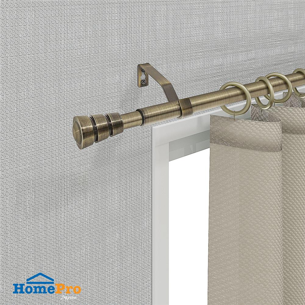 รางเหล็ก ยืดหด HOME LIVING STYLE REEVER 180-310 ซม. สีทองเหลือง