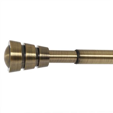 รางเหล็ก ยืดหด HOME LIVING STYLE REEVER 180-310 ซม. สีทองเหลือง