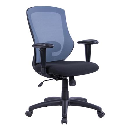 เก้าอี้สำนักงาน FURDINI W-169X สีเทา/สีดำ_3