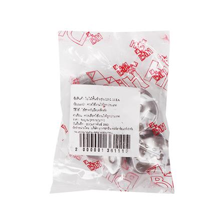 เหล็กดัดลายใบไม้สั้น BIH SL3/L ซ้าย แพ็ก 10 ชิ้น_1