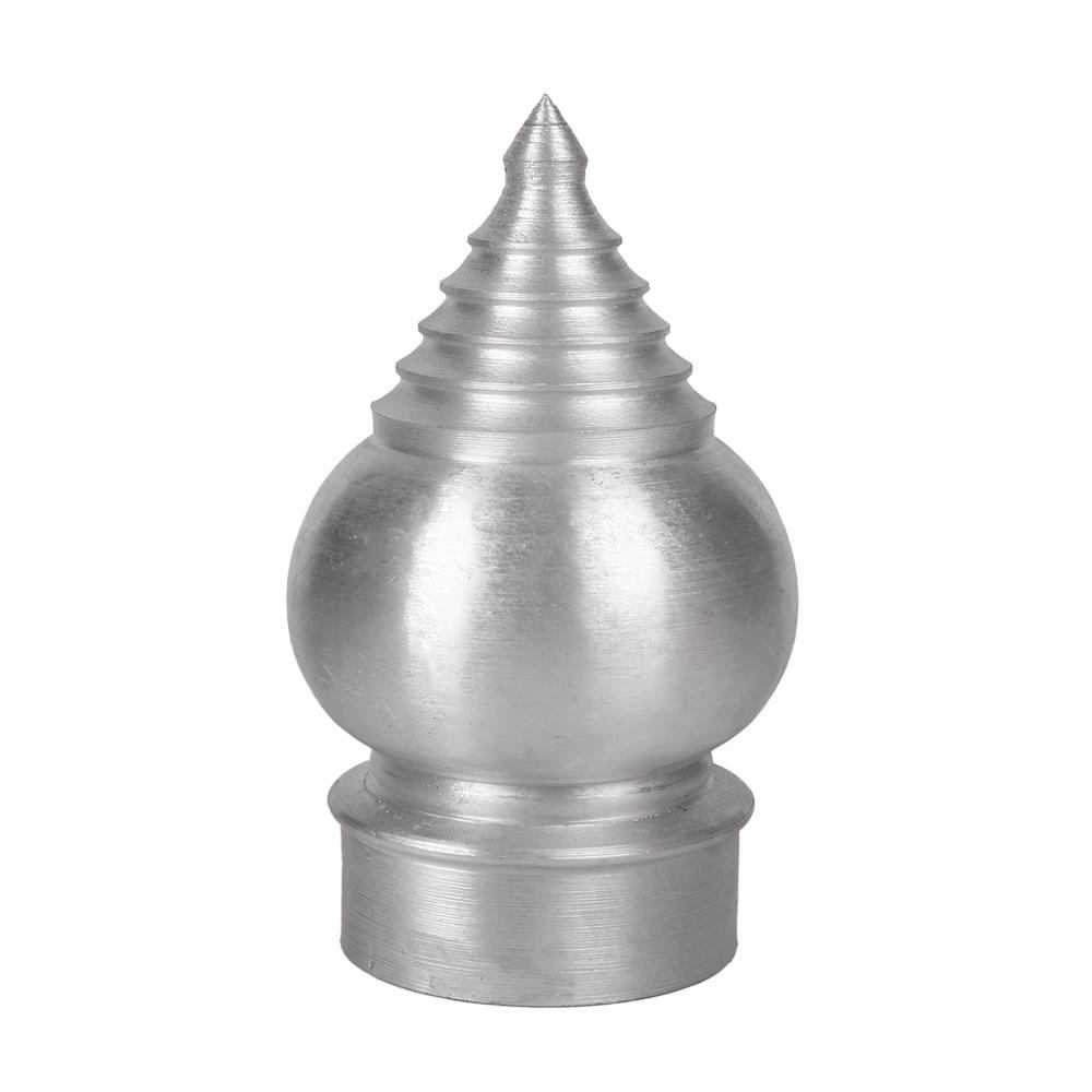 หัวเสาธงอลูมิเนียมแบบสวม BIH 5 ชั้น 4 นิ้ว