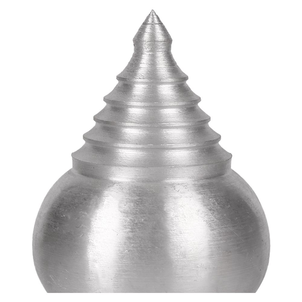 หัวเสาธงอลูมิเนียมแบบสวม BIH 5 ชั้น 4 นิ้ว