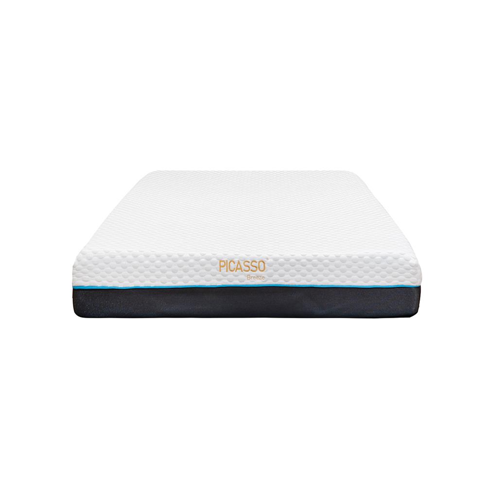 ที่นอนเมมโมรี่โฟม 6 ฟุต PICASSO COMFORT รุ่น BREEZE พร้อมชุดเครื่องนอน 11 ชิ้น