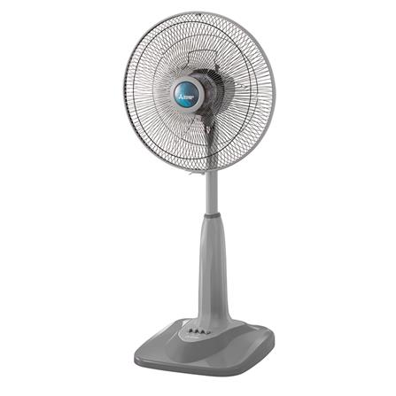 พัดลมสไลด์ 16นิ้ว MITSUBISHI R16-GZ SF-GY สีเทา_0