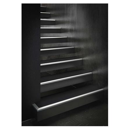 จมูกบันไดอะลูมิเนียม DP 5 ซม. 1.2 ม. สีพาวเดอร์โค้ท เทาเข้ม_1