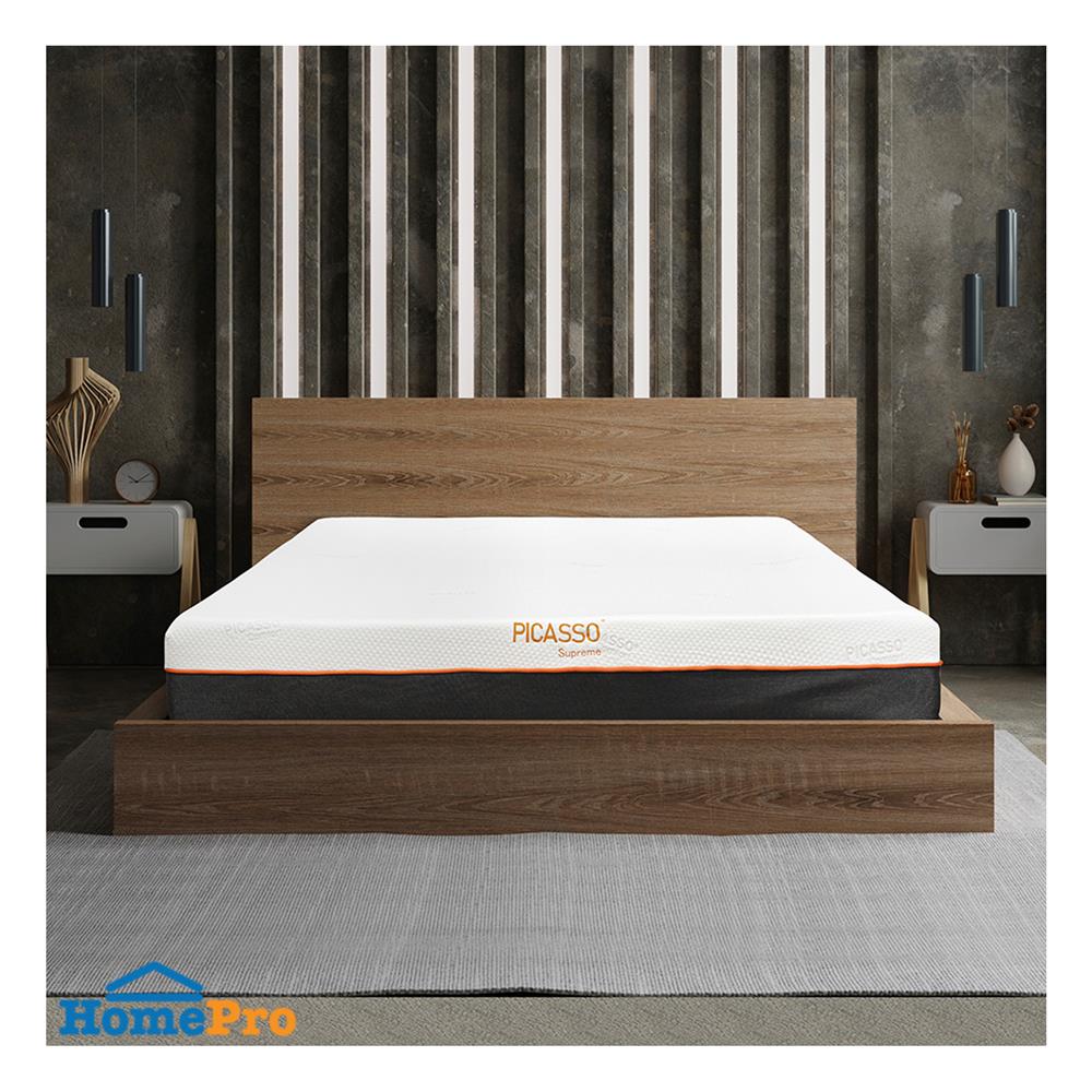 ที่นอนเมมโมรี่โฟม 5 ฟุต PICASSO COMFORT รุ่น SUPREME พร้อมชุดเครื่องนอน 11 ชิ้น
