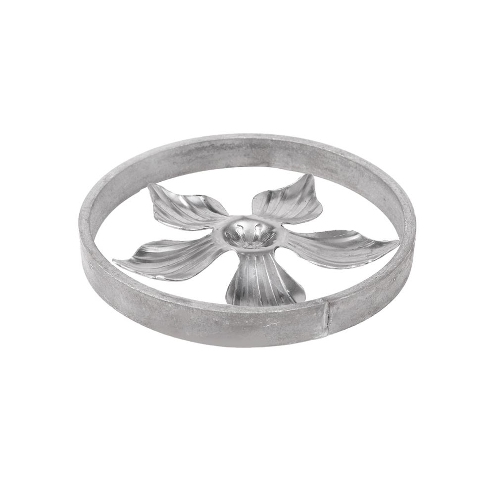 เหล็กดัด BIH ลายดอกไม้ในวงกลม 10 ซม.