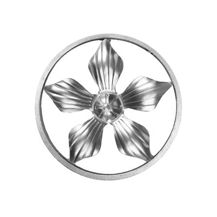 เหล็กดัด BIH ลายดอกไม้ในวงกลม 10 ซม._0