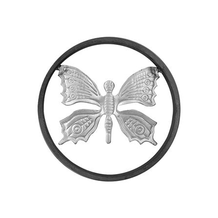 เหล็กดัด BIH ลายผีเสื้อในวงกลม 10 ซม.