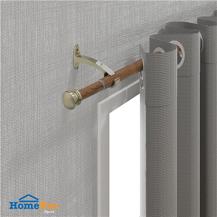 รางอะลูมิเนียม ยืดหด HOME LIVING STYLE LARRY 180-310 ซม. สีน้ำตาล_5