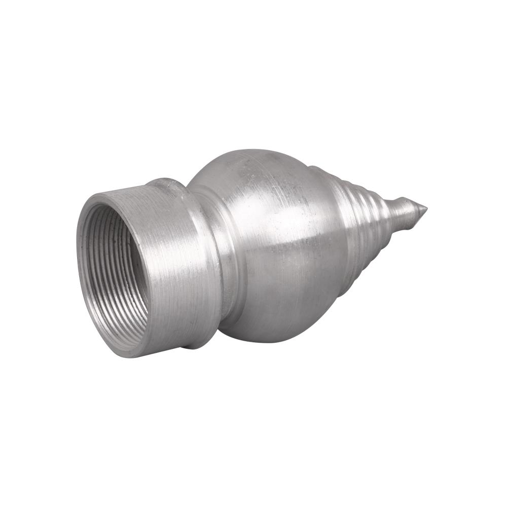 หัวเสาธงอลูมิเนียมแบบเกลียว BIH 5 ชั้น 2 นิ้ว