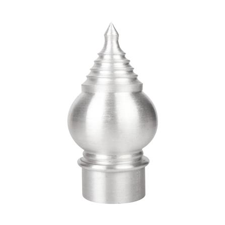 หัวเสาธงอลูมิเนียมแบบสวม BIH 5 ชั้น 2-1/2 นิ้ว