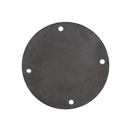 แผ่นเหล็กเพลทกลม (เจาะรู 3/8 นิ้ว) BIH 8X1/4 นิ้ว