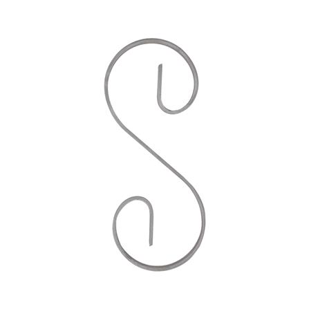 เหล็กดัด BIH เอสใหญ่หัวท้ายเท่ากัน 25 ซม. 5 ชิ้น