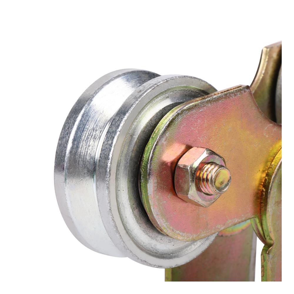 ชุดขาล้อคู่ไม่กระดกพร้อมล้อร่องฉาก BIH 2 1/2 นิ้ว