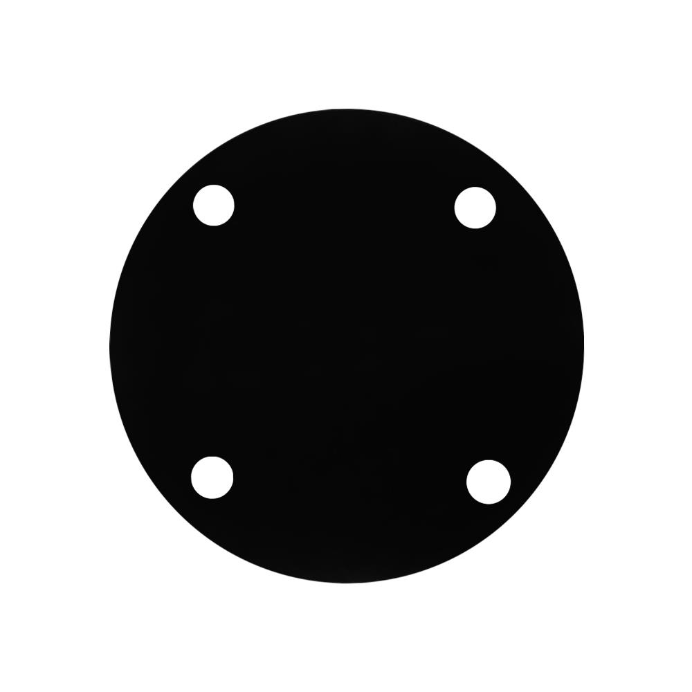 แผ่นเหล็กเพลทกลม (เจาะรู 3/8 นิ้ว) BIH 5x1/4 นิ้ว