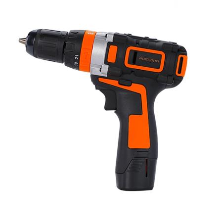 สว่านกระแทกไร้สาย (พร้อมแบตเตอรี่) PUMPKIN J-12BID1504 50210 12 โวลต์_0