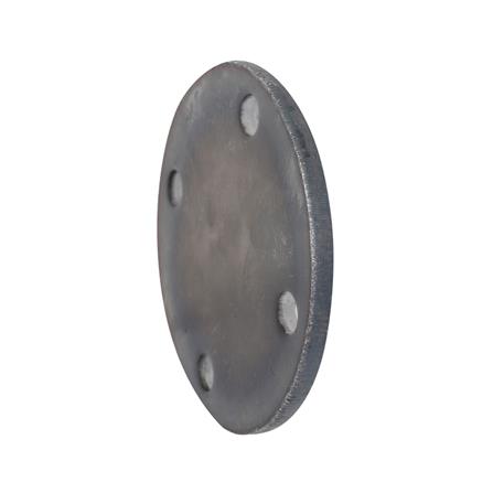 แผ่นเหล็กเพลทกลม (เจาะรู 3/8 นิ้ว) BIH 4X1/4 นิ้ว_1