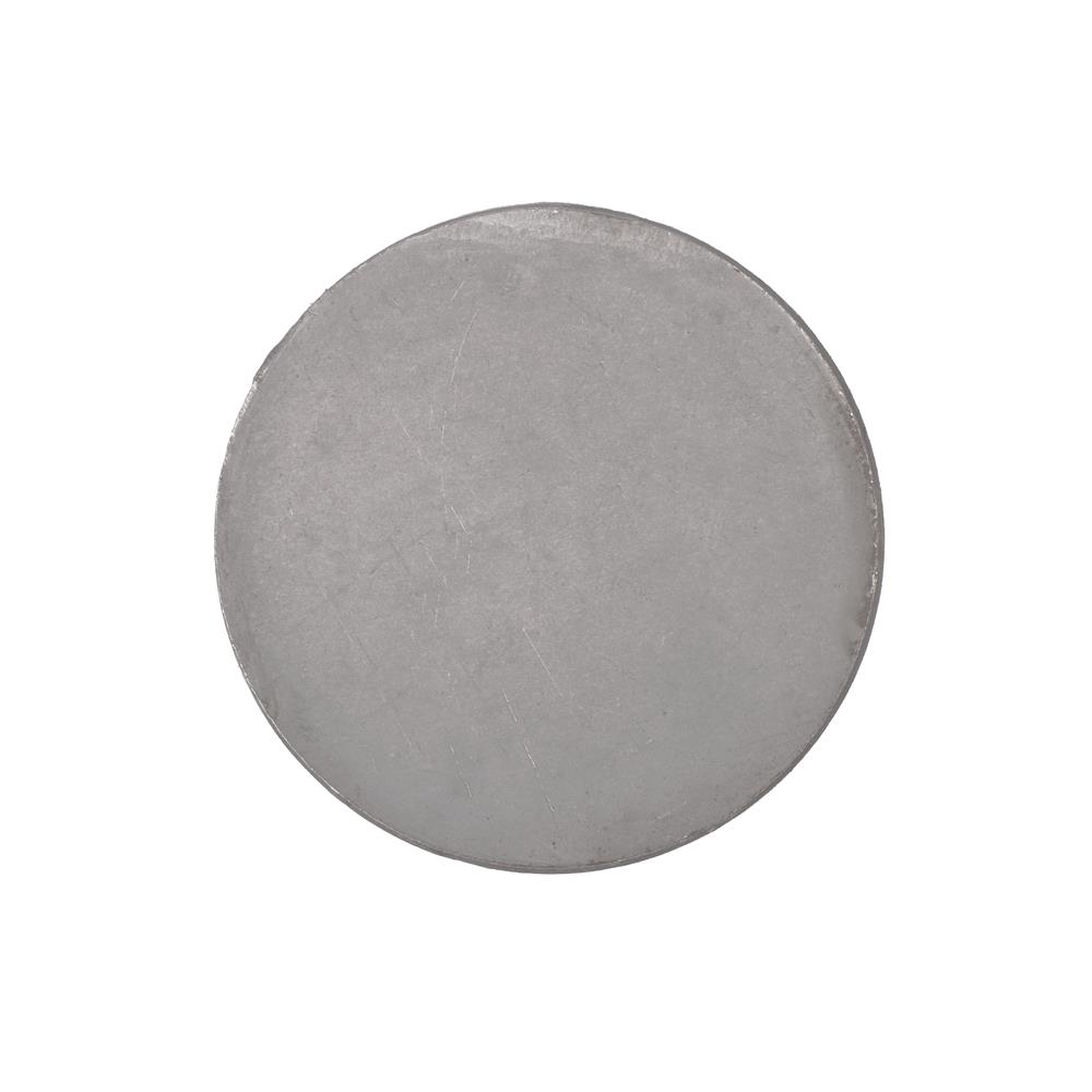 แผ่นเหล็กเหรียญกลม BIH 1-1/2 นิ้ว แพ็ก 20 แผ่น