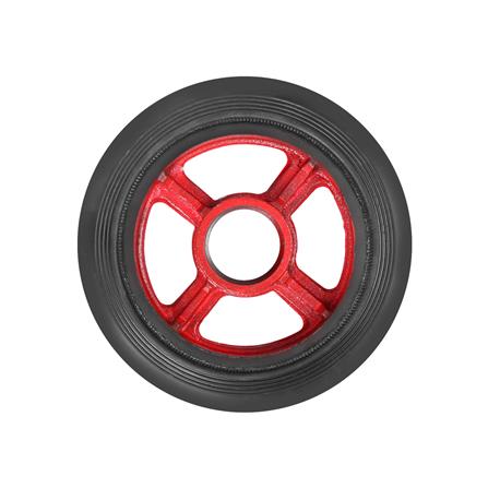 ล้อรถเข็นยางตัน BIH 8 นิ้ว (20 ซม.) สีดำ