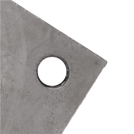 แผ่นเหล็กเพลทเหลี่ยม (เจาะรู 3/8 นิ้ว) BIH 6X6X1/4 นิ้ว_3