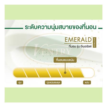 ที่นอน 5 ฟุต VENTRY EMERALD พร้อมชุดเครื่องนอน 5 ชิ้น_5