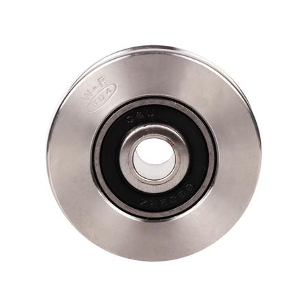 ล้อร่องกลมสแตนเลส BIH 3X1.1/4 นิ้ว รู 1/2 นิ้ว_0