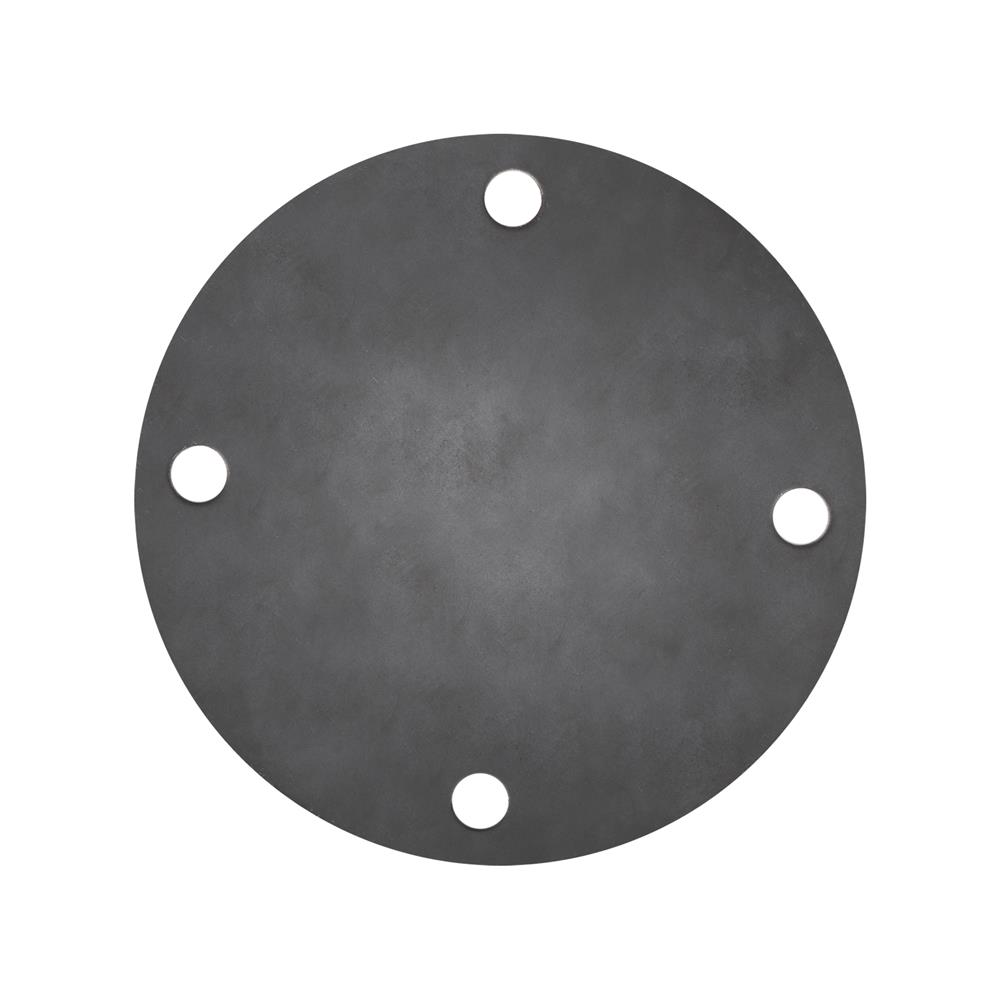 แผ่นเหล็กเพลทกลม (เจาะรู 3/8 นิ้ว) BIH 6X1/4 นิ้ว