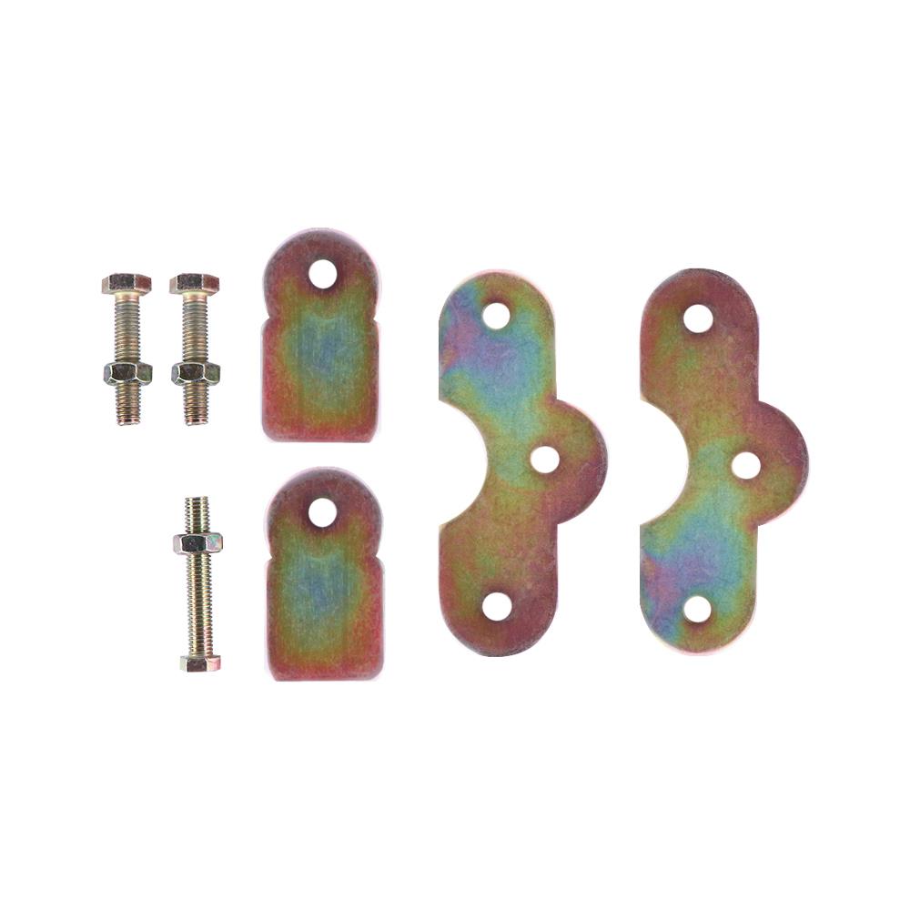 ขาล้อคู่ไม่กระดก BIH ถุง 2 1/2 นิ้ว สีรุ้ง