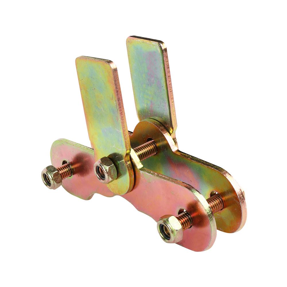 ขาล้อคู่ไม่กระดก BIH 4X1/2 นิ้ว สีรุ้ง