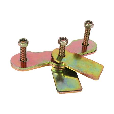 ขาล้อคู่ไม่กระดก BIH 4X1/2 นิ้ว สีรุ้ง_1